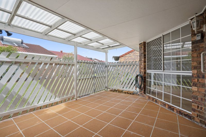 Beautiful two bedroom, one bathroom villa with double lock up garage.