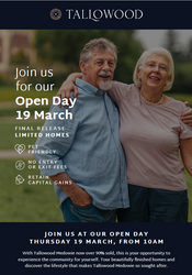 Join us for Tallowood Lifestyle Open Day