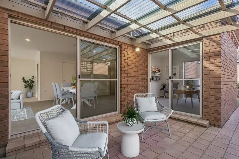Two-bedroom villa with private entertaining area