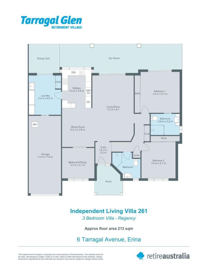 East facing enclose sunroom, perfect for the Entertainer