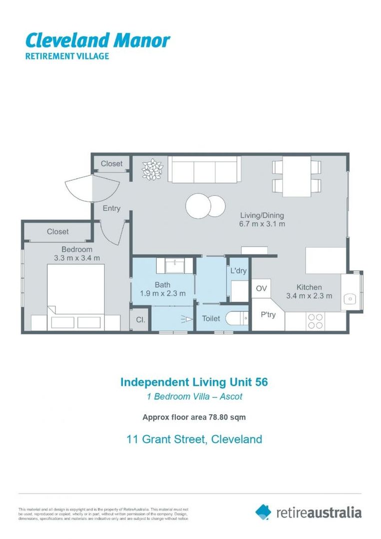 Retire in an established and welcoming community.