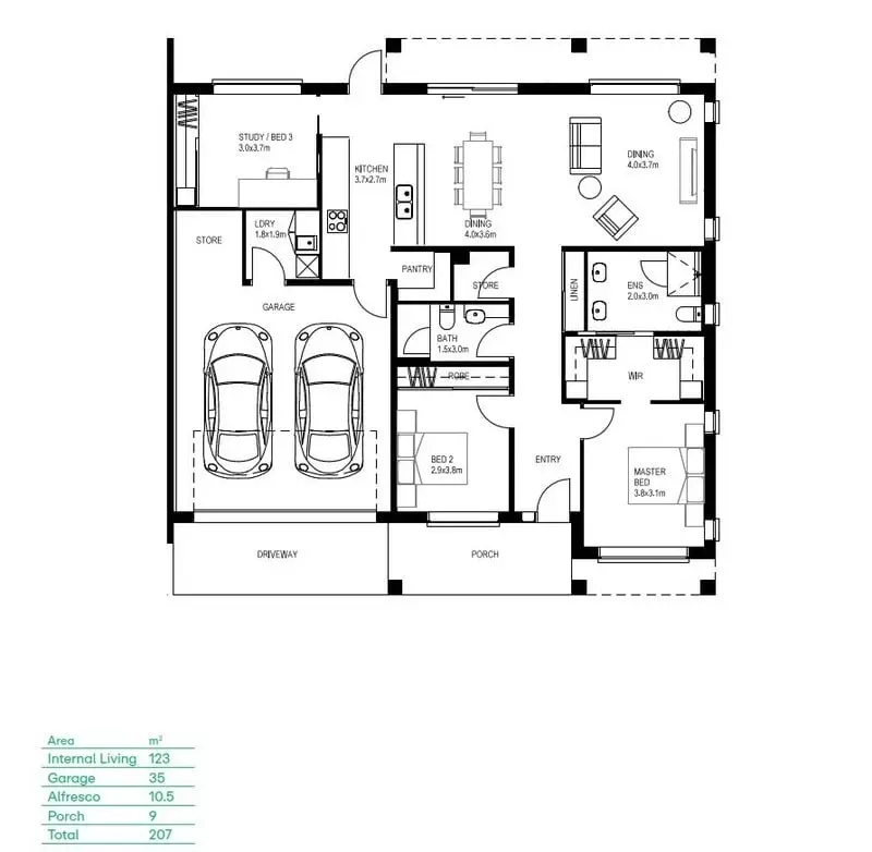 Modern, New, Light-Filled Villa with Premium Amenities and Surroundings