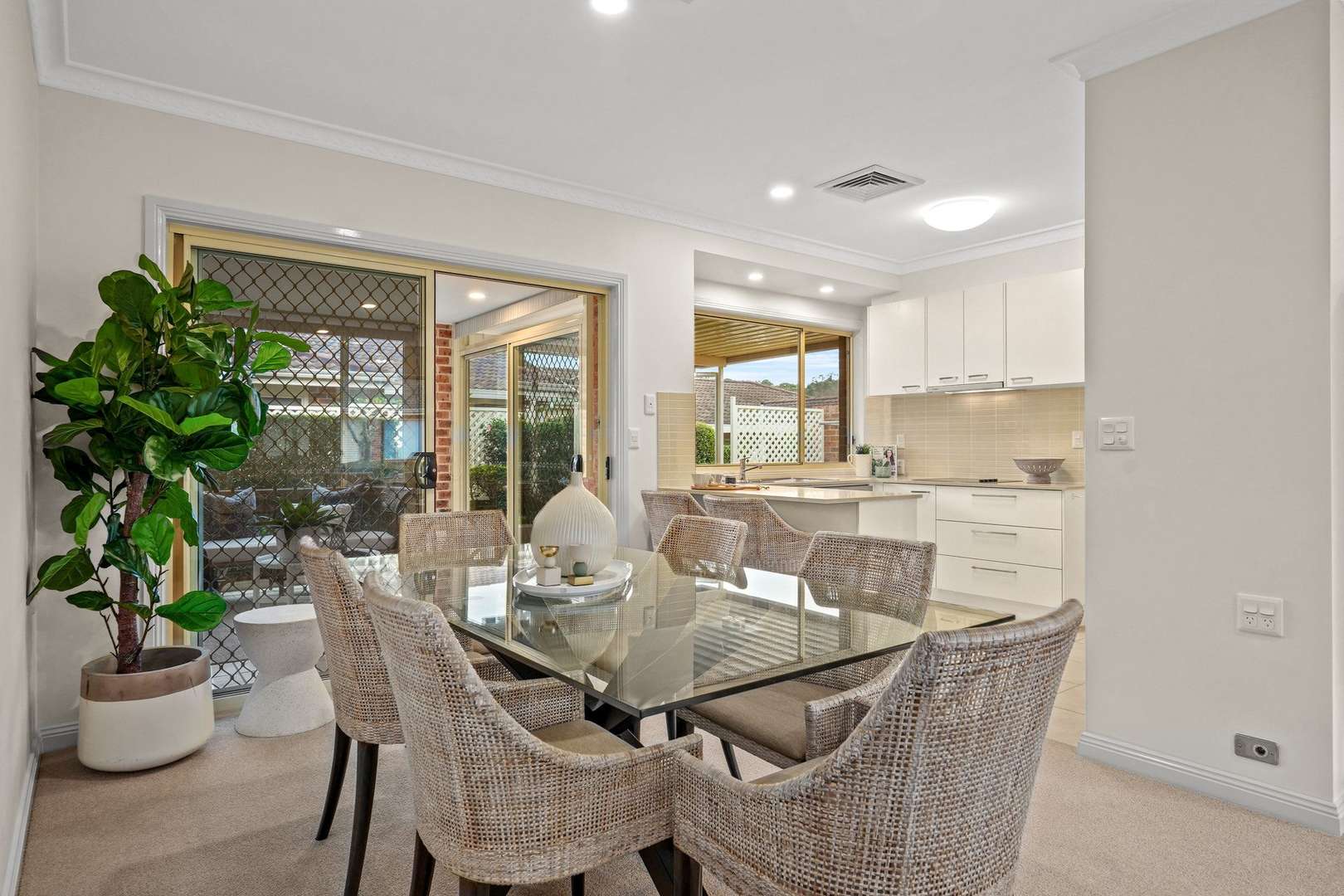 Unique 1 bedroom design, north facing villa capturing the morning sun