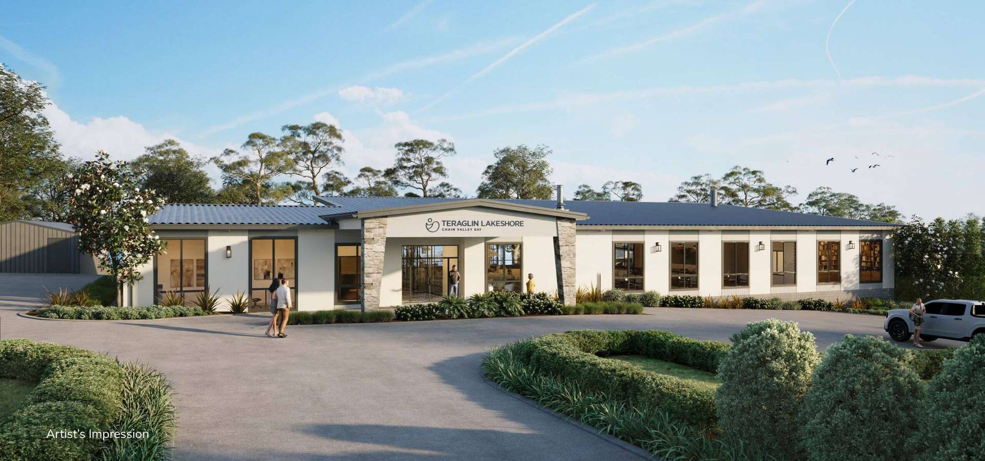 Teraglin Lakeshore Over 50s living Chain Valley Bay