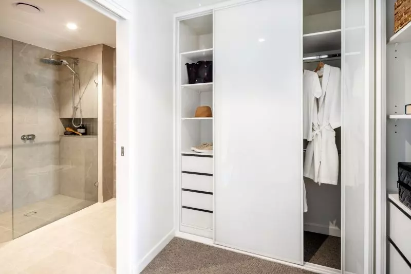 Generous, light-filled two-bedroom residence with a private balcony