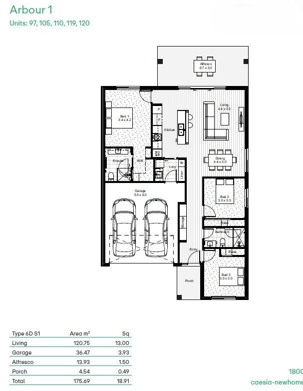 Brand New "Arbour" Design Villa