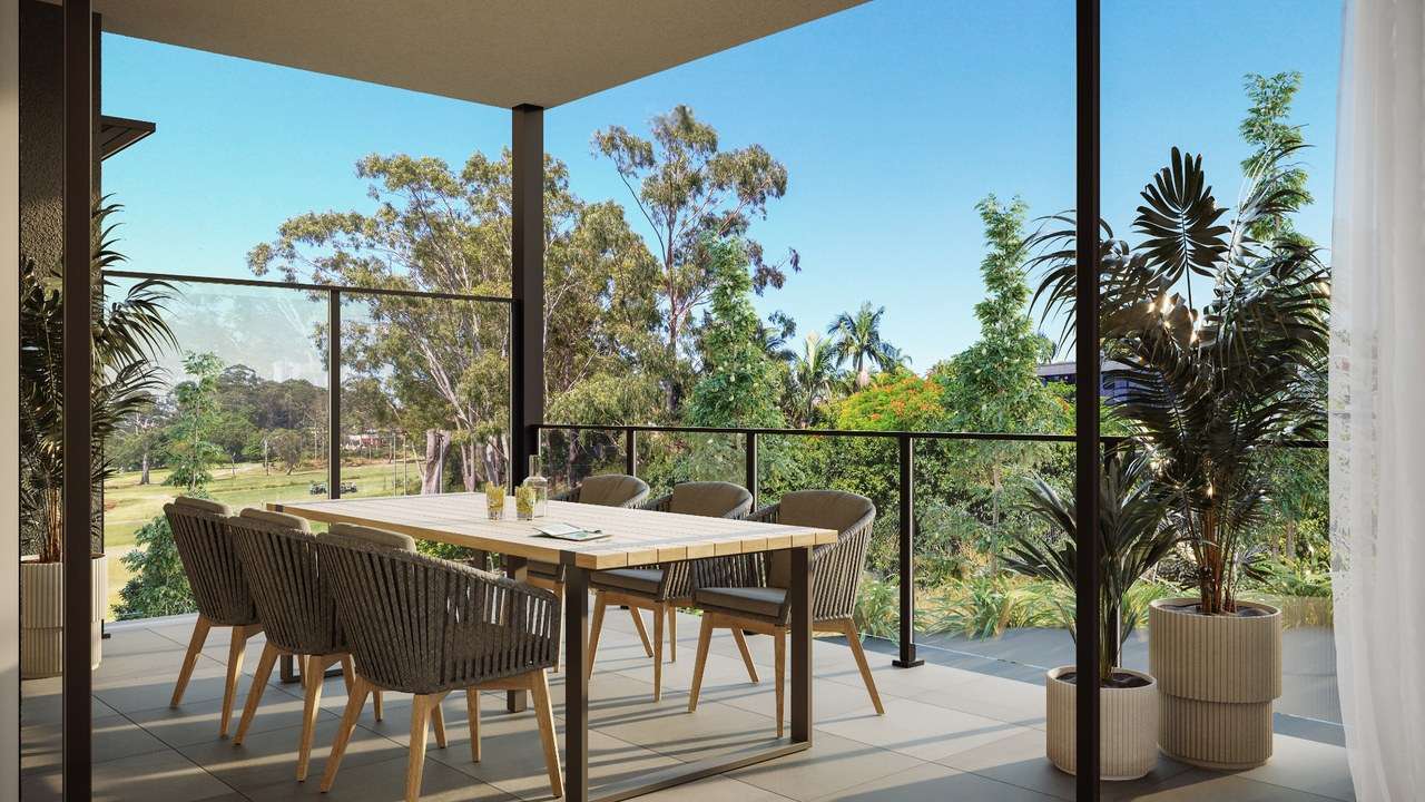 The Lark - beautifully appointed apartment with private golf course views.
