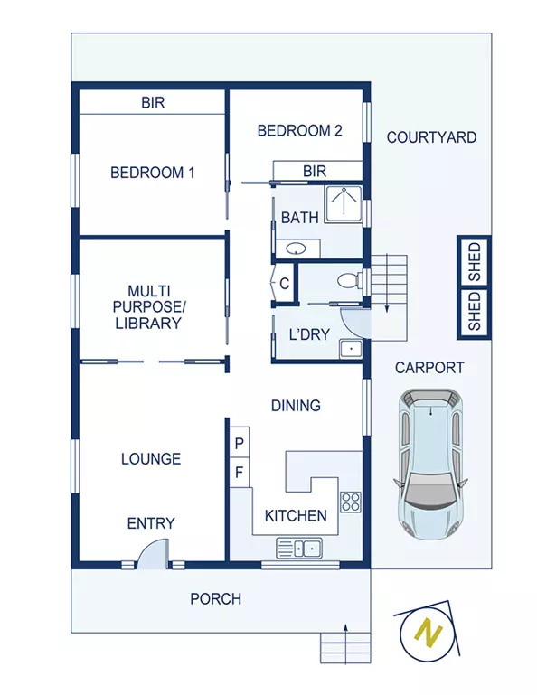 UNDER CONTRACT - Perfect Presentation - Huge Rooms, feel the space - Flex Floor Plan - Park 2 Cars