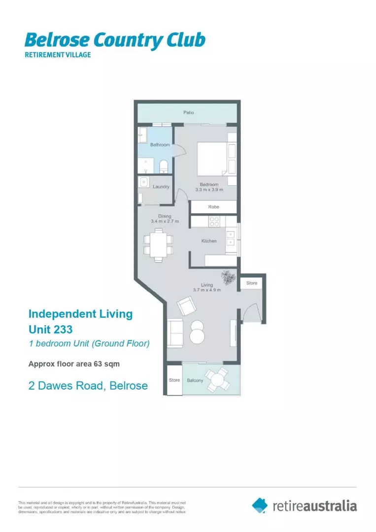 Perfectly maintained ground floor unit nestled amongst the gorgeous gardens and close to the clubhouse
