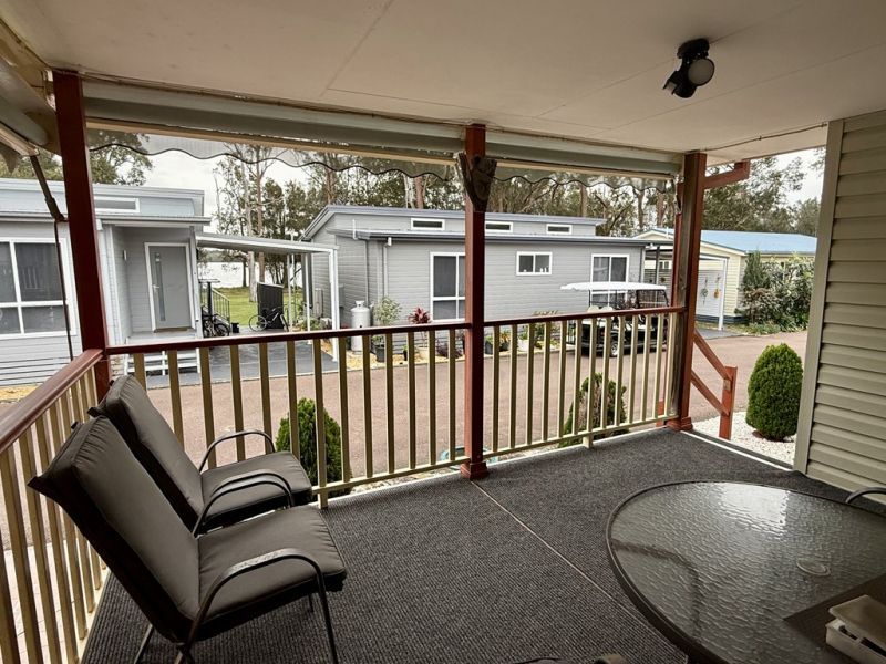 Stunning lake views from the front door
