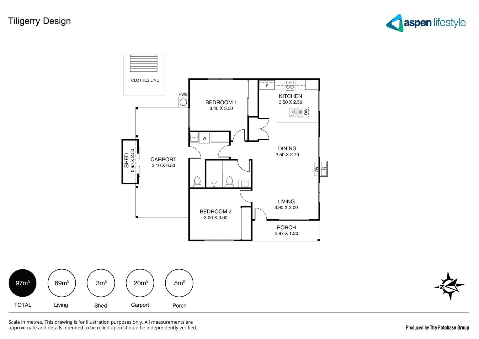 THE TILIGERRY (Metro)- Brand new, 2 Bedrooms, Selling off the Plan