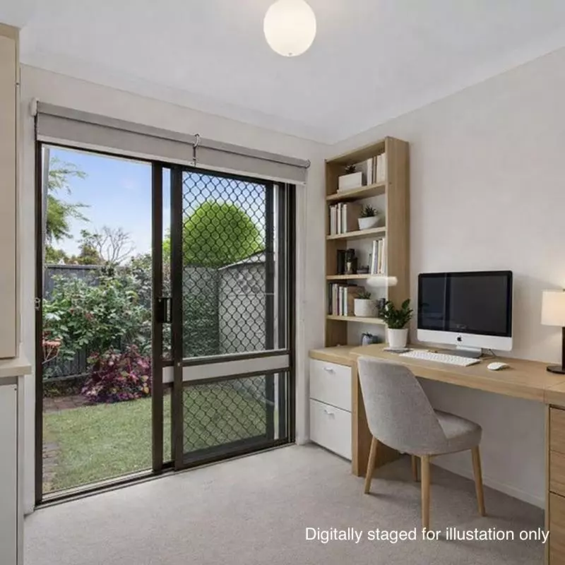 Private, Updated Unit with Courtyard in a Friendly Village Setting