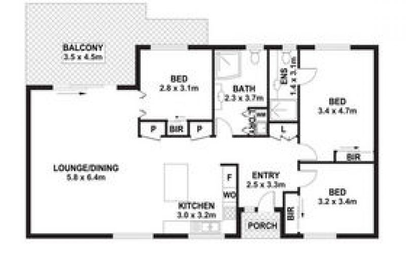 Charming 3 bedroom upper floor unit