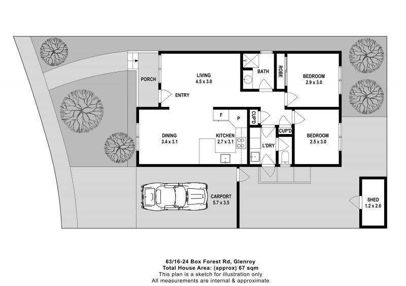 Neat & Tidy Two Bedroom Home