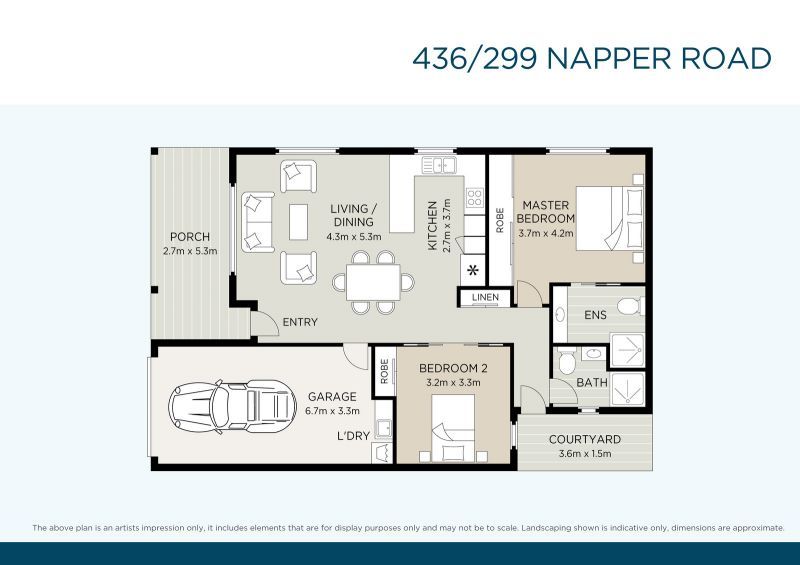 Stylish, Peaceful Living – Modern Inclusions