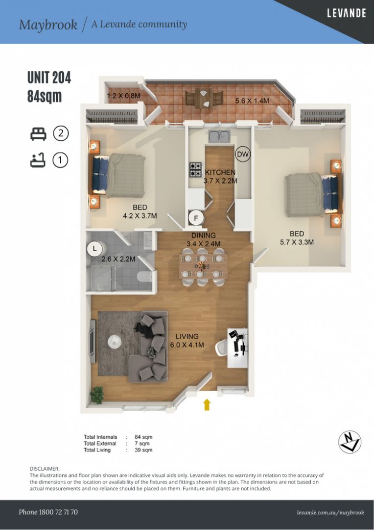 AVAILABLE NOW! 204/6 Jersey Place, Cromer