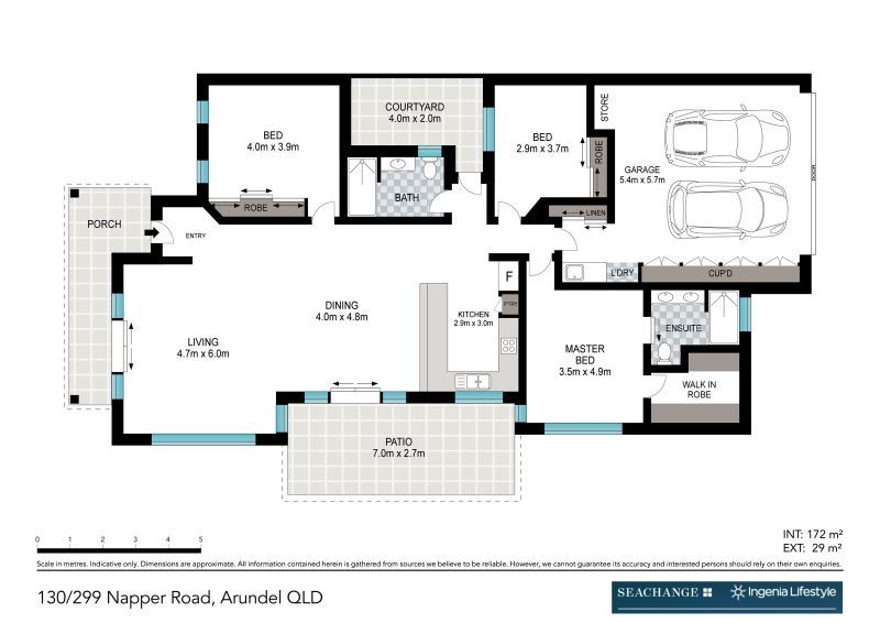 Lush Three Bedroom Corner Hideaway