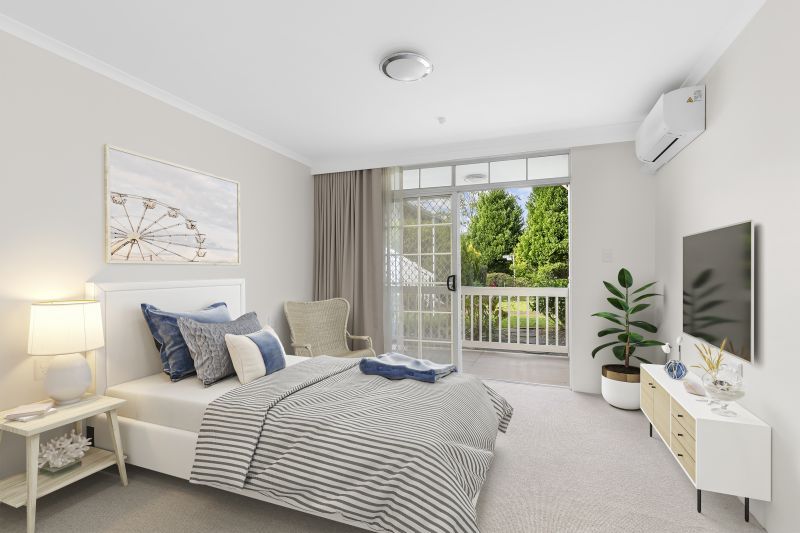 Fully refurbished ground floor studio apartment with chef-prepared meals and cleaning included