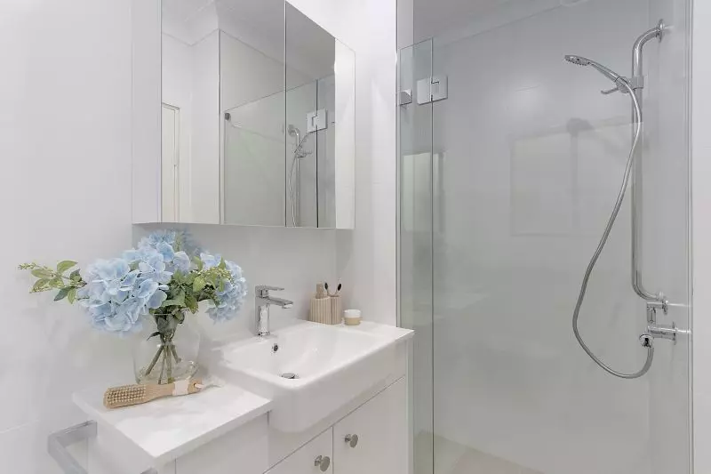 North-facing three-bedroom unit