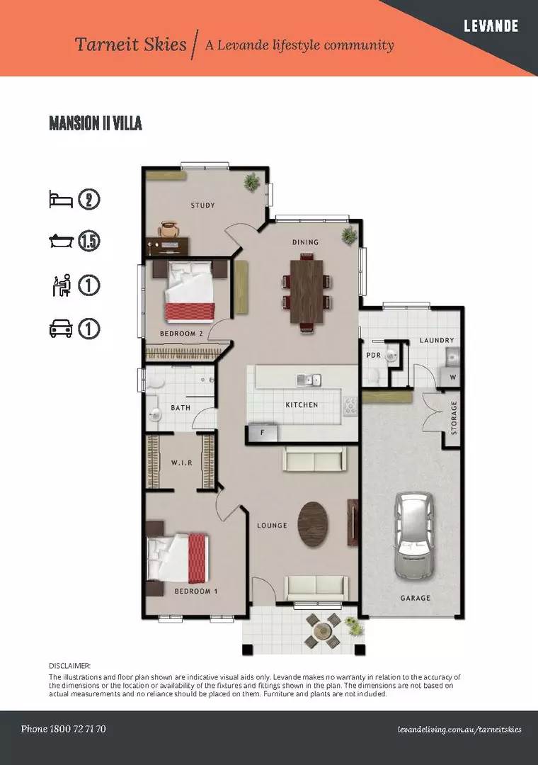 Levande Tarneit Skies | Two bedroom | Villa 80