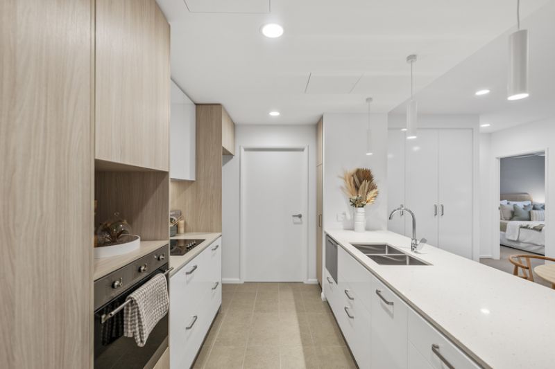 Elegant two-bedroom, south-facing apartment