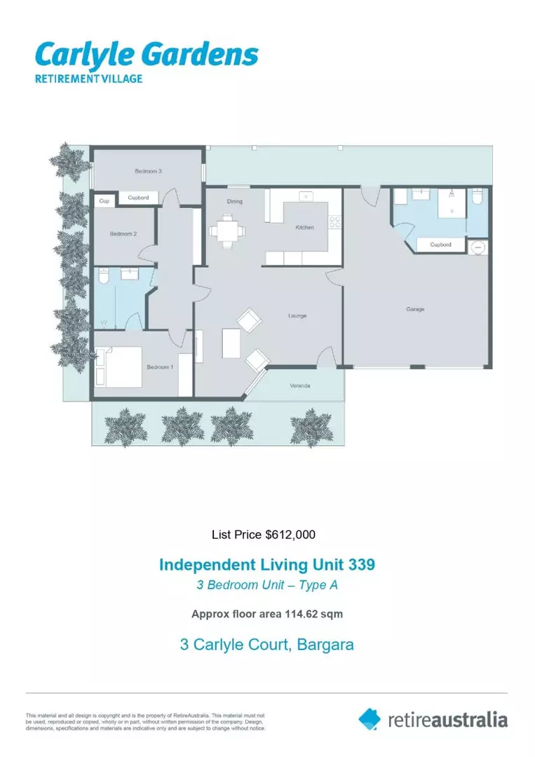 Coastal living in a modern 3 bedroom Villa, coming soon!