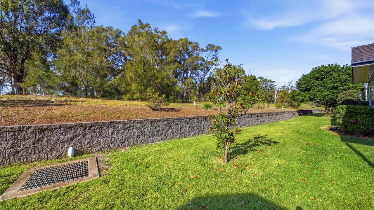 Privacy, space and treelined views