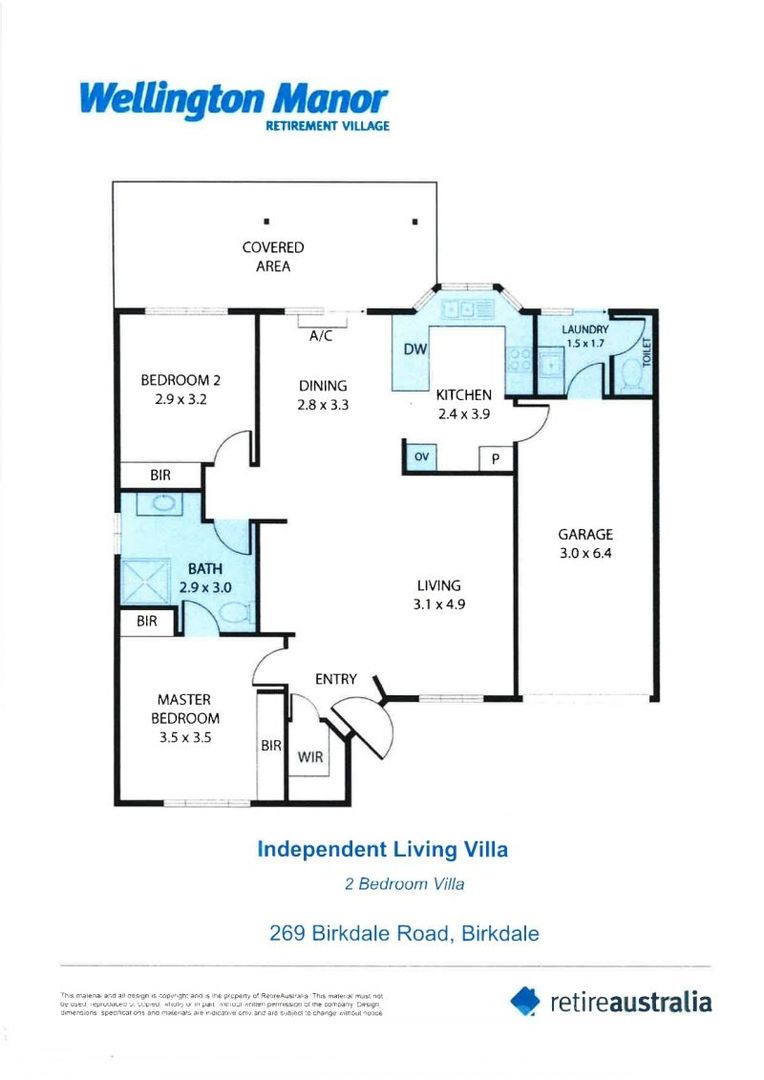 Retire in an established and welcoming community.