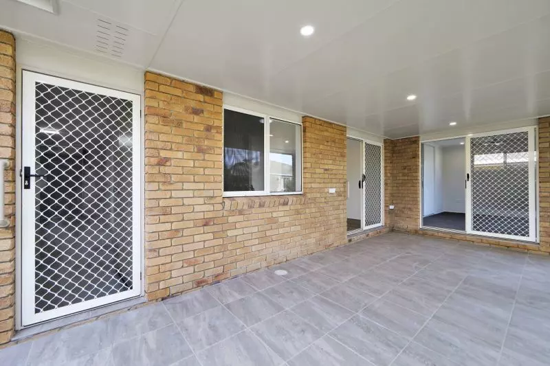 Wrapped in garden with an open Elevation