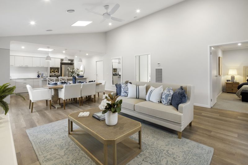 Open plan living to relax and enjoy