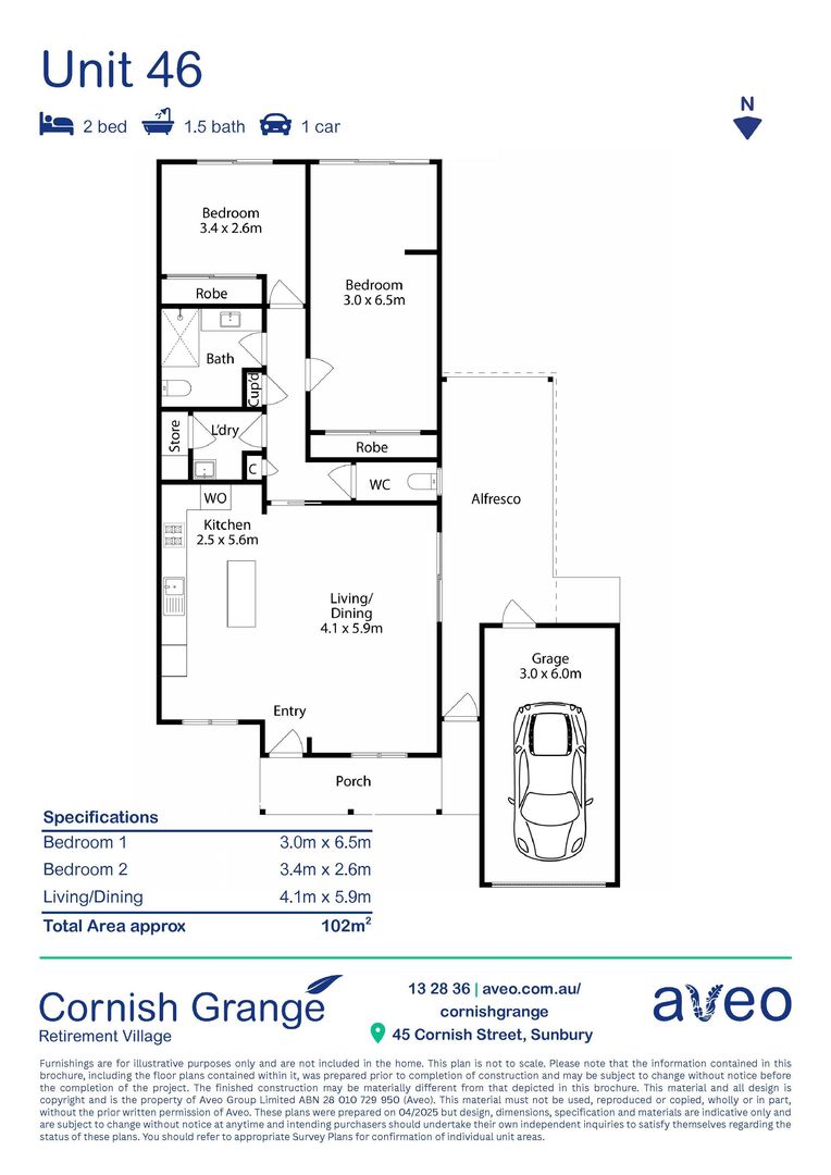 A North-Facing gem offering space, privacy and lifestyle