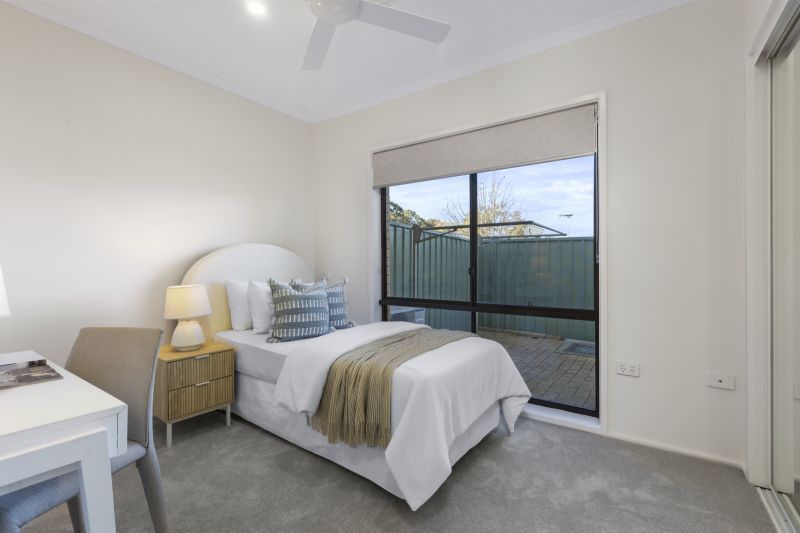 North-facing home with rustic allure!