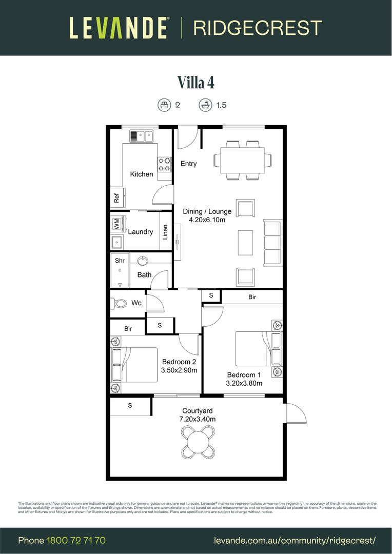 Two Bedroom | Villa 4