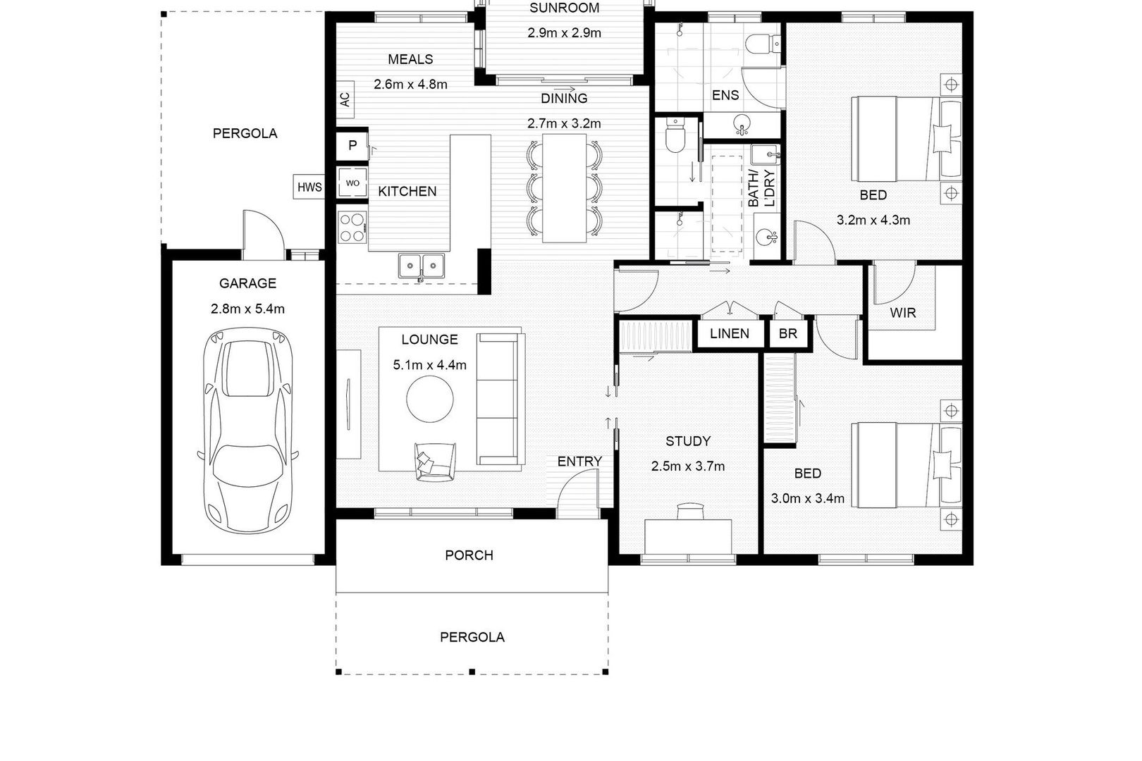 Cathedral Ceilings, Sunshine and Community Close By