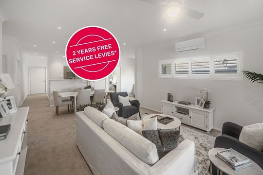 Elegant and spacious two-bedroom + study villa
