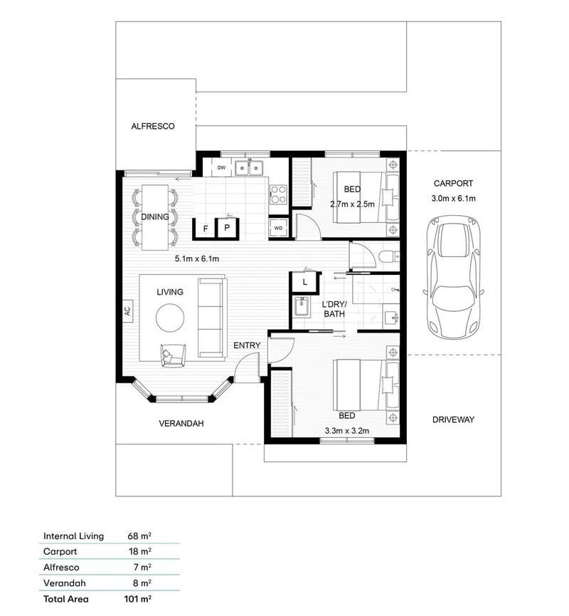 Bright Corner Unit with Stylish Upgrades and Garden
