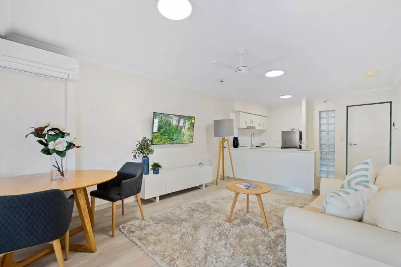 Modern apartment with private balcony