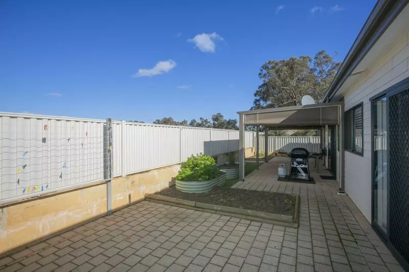 Open plan living situated on a large, elevated block.