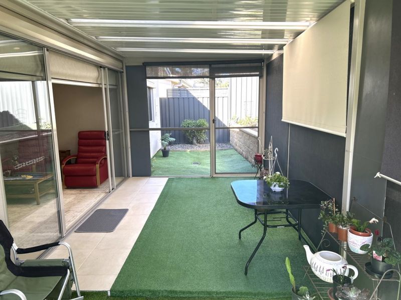 This home has un-interrupted woodlands view.