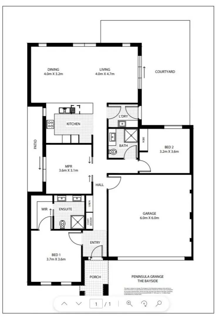DEPOSIT TAKEN - Peninsula Grange  'The Bayside'