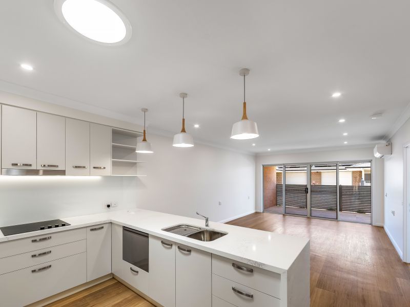 Modern two-bedroom villa with a stylish Paterson design, featuring vinyl flooring