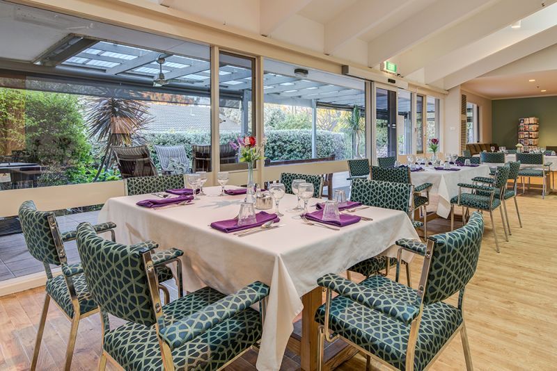 Modern comfort in serene surroundings