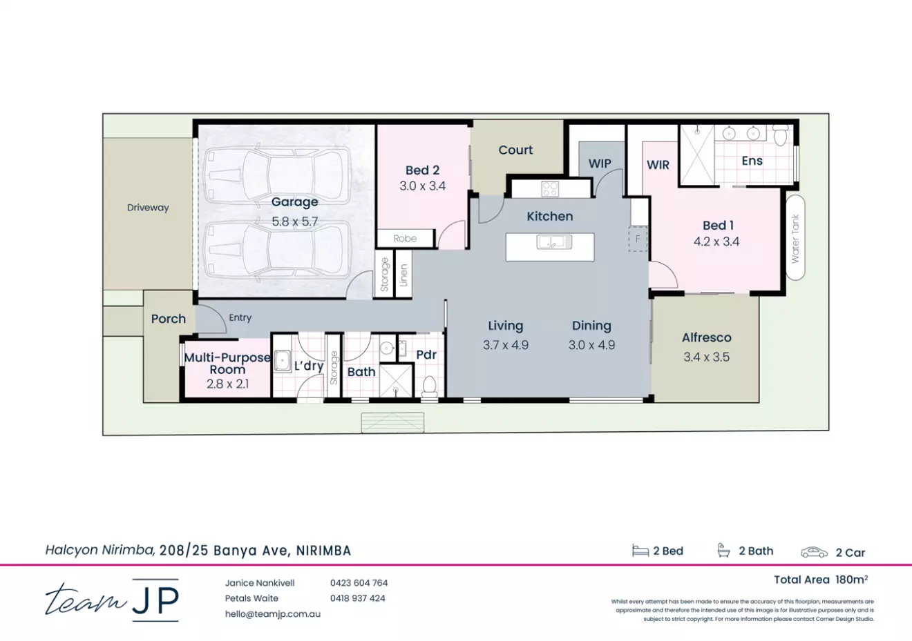 Halcyon Nirimba - Home 208 - Over 50’s Luxury Resort (Avoca design)
