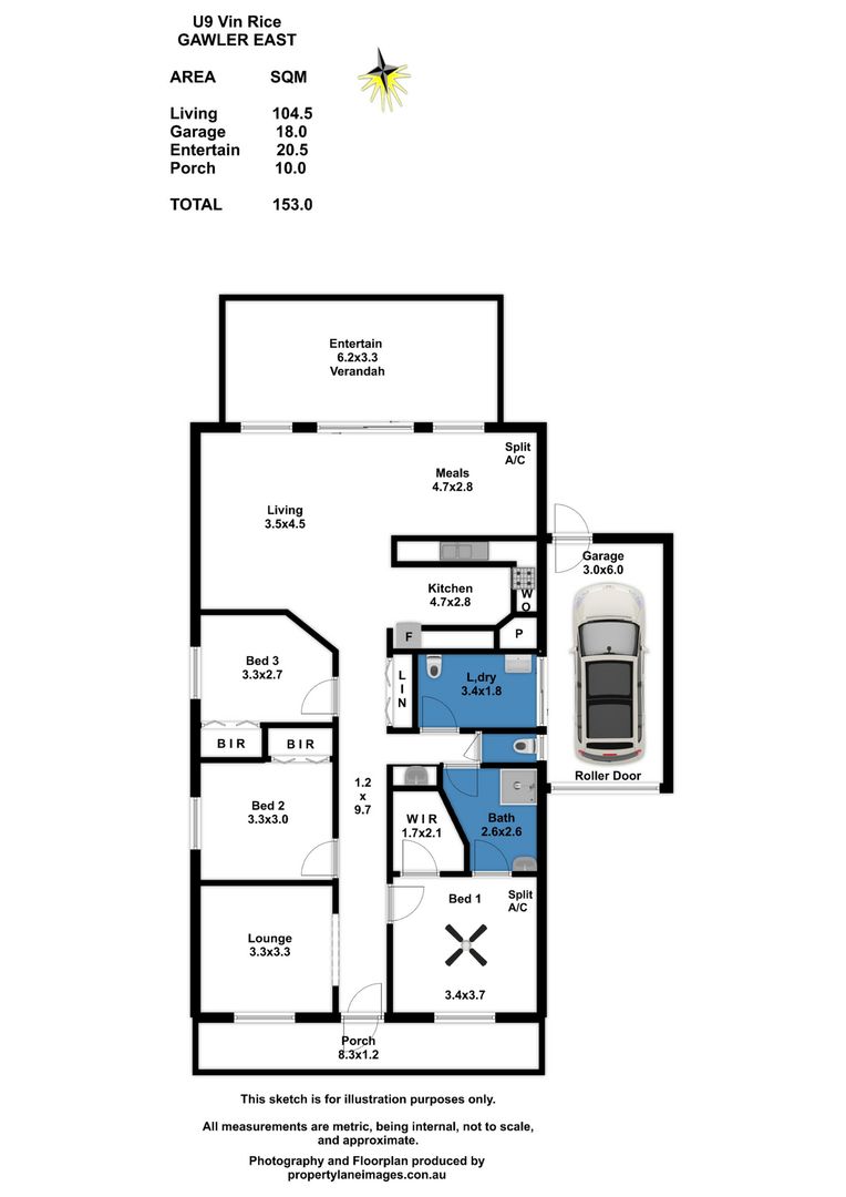 Three Bedroom, Two Living Areas - Close to Main Street - Vin Rice Village