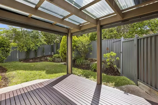 Nestled away amongst a beautiful garden setting