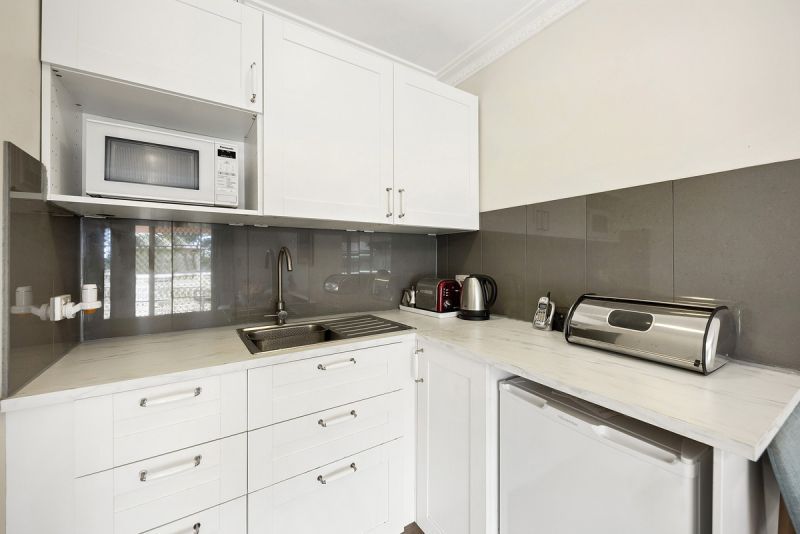 Rare larger 1 bedder with superb garden green outlook