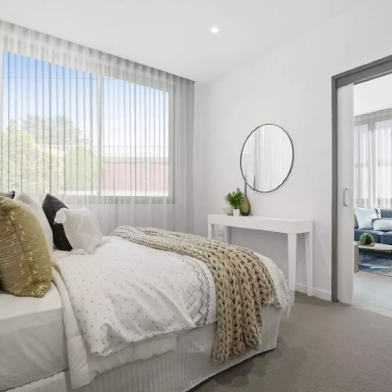 Easy lift access and convenient proximity to the dining room. Light and airy for year around entertainment.