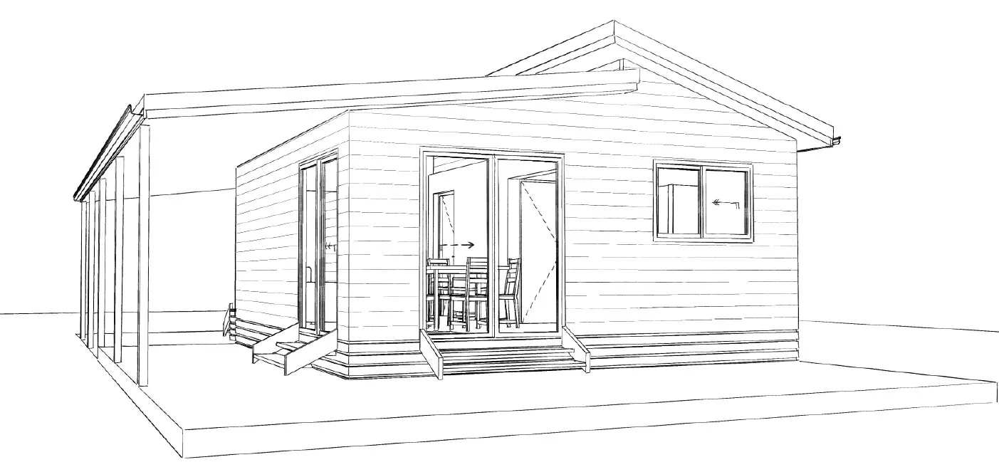 UNDER CONTRACT / DEPOSIT TAKEN - Brand New Home - Two Bedrooms - Large and Covered Outdoor Living areas - Turn Key Opportunity