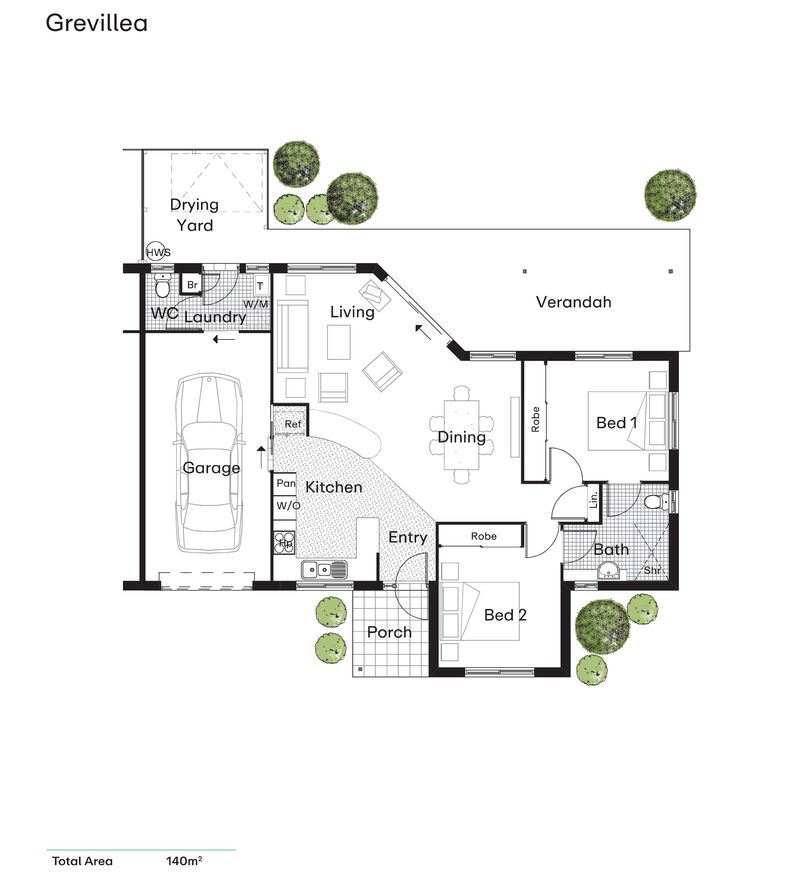 Tranquil Cul-de-sac Retreat Close to Gardens