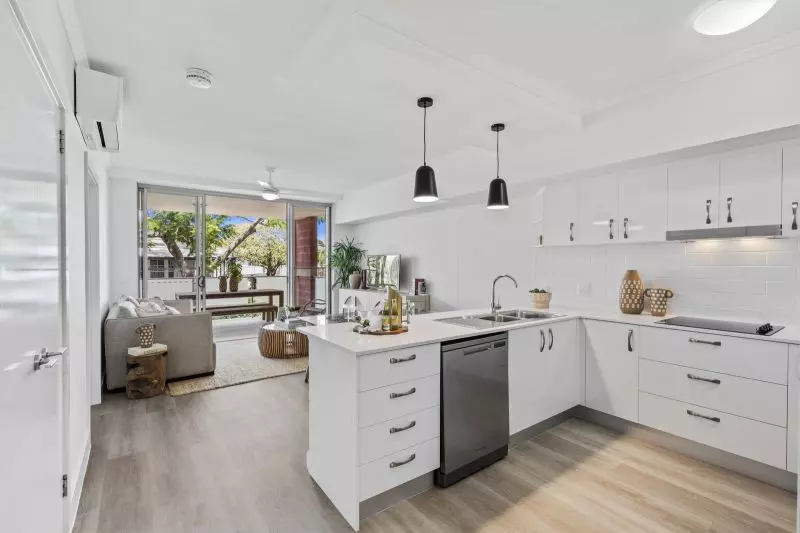 Relaxed bayside living in a two-bedroom apartment